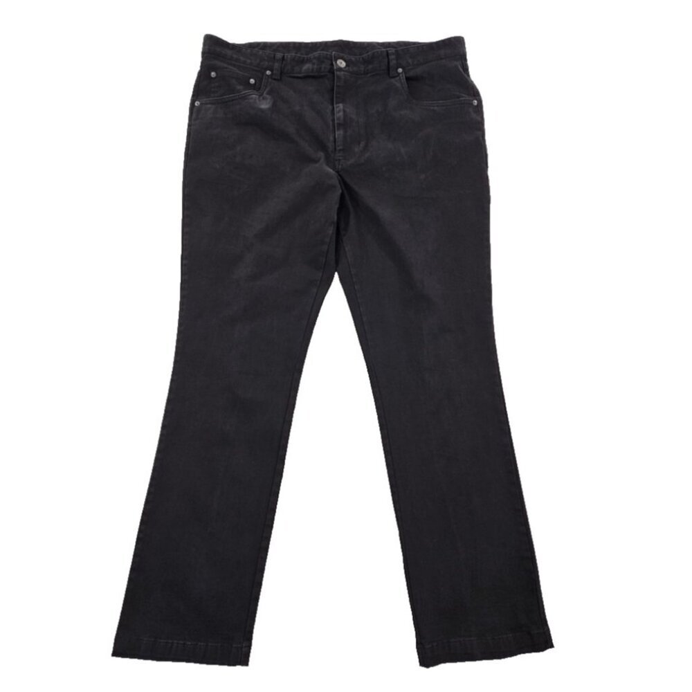 Tasso Elba Chino Pants Men's 38x32 NWOT Jet Black Straight Leg Stretch Classic